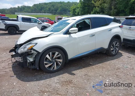 2016 Nissan Murano Platinum from USA, damaged, VIN 5N1AZ2MG2GN165053